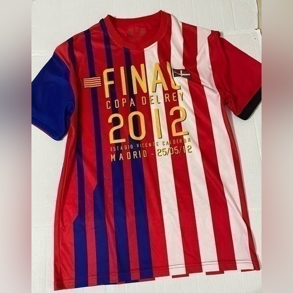 vintage Final copa del Rey 2012 Shirt M - Picture 1 of 6